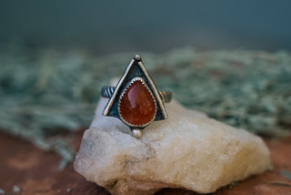 Sun Temple Ring (Size 9)