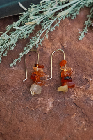 Carnelian Cairn Danglers (Made to Order)