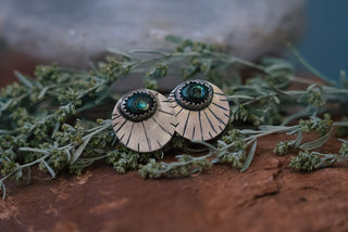 Abalone Sun Ray Studs