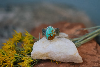 Relic Turquoise Ring: Mountain Mama | Size 8.5