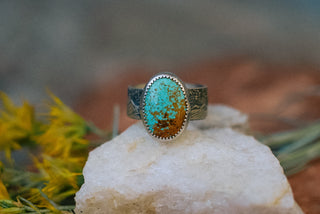 Relic Turquoise Ring: Mountain Mama | Size 8.5