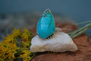 Relic Turquoise Ring: Resilience | Size 9