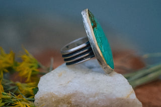 Relic Turquoise Ring: Resilience | Size 9