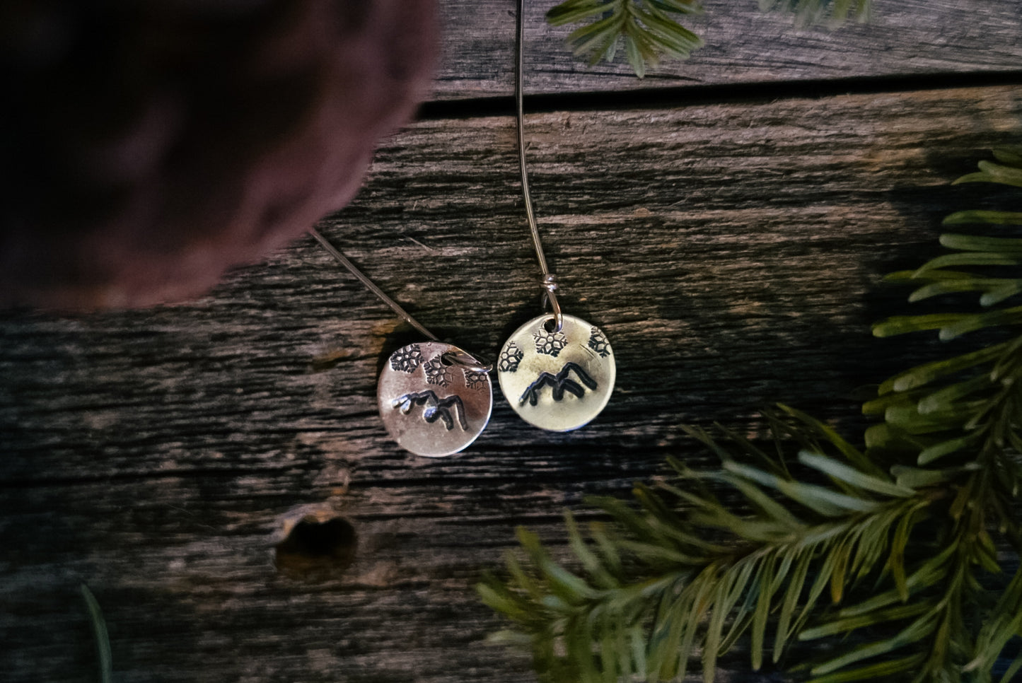 Ornament Winter Earrings (Made to Order)