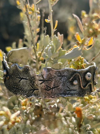 Bird Tracks Fused Cuff